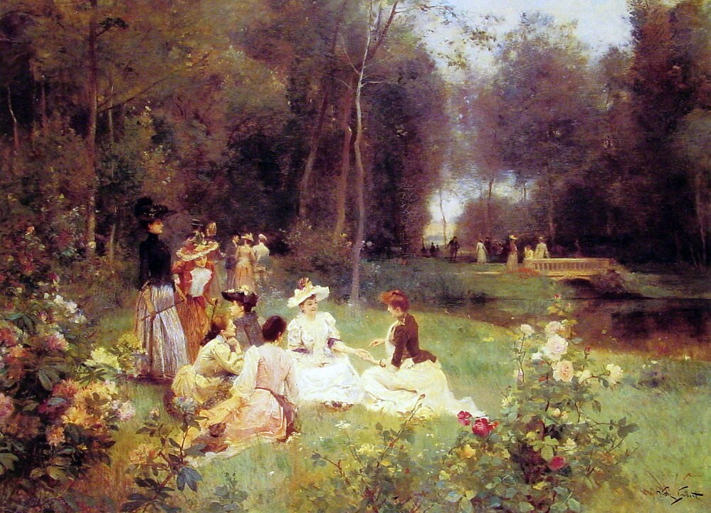 Victor Gabriel Gilbert The Horoscope